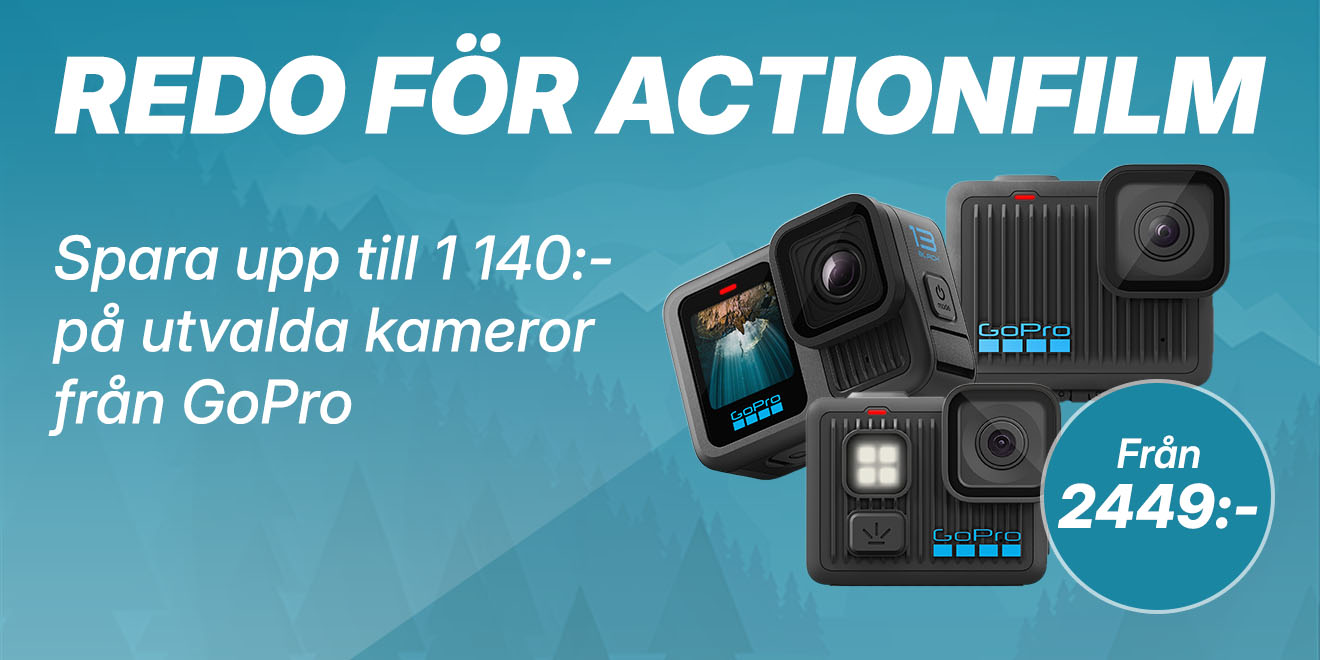 Minneskort och dubbla batterier på köpet till utvalda Nikonkameror!