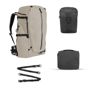 FERNWEH äventyrs och vandringsväska M/L beige, photo bundle