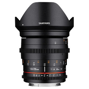 MF 20mm T1,9 ED AS UMC VDSLR för Fuji X