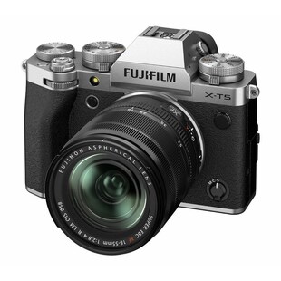 X-T5 kamerahus, silver + XF 18-55mm f/2,8-4 R LM OIS