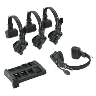 Solidcom C1, full duplex trådlöst intercom-system med 4 headsets