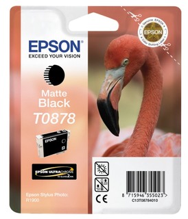 T0878 Matte black till Stylus R1900 