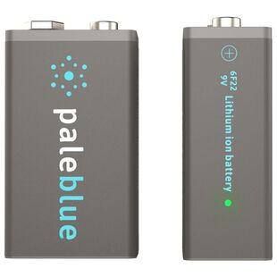 uppladdningsbara Li-Ion 9V batterier - 2-pack