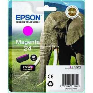 T2423 Enpack magenta 24 Claria Photo HD-bläck  