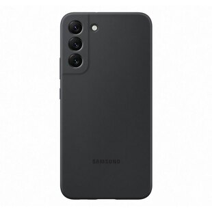 Silicone Cover Galaxy S22 Plus Black