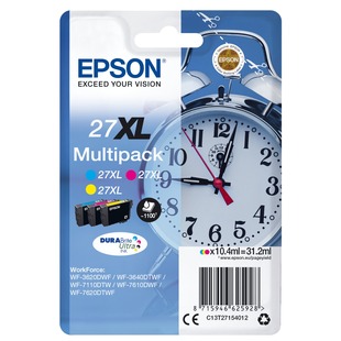 DURABrite Ultra Ink 27 XL Multipack (3 colors) T2715