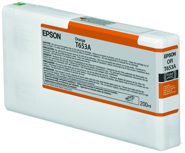 T653A Bläck 4900 Orange 200 ml  