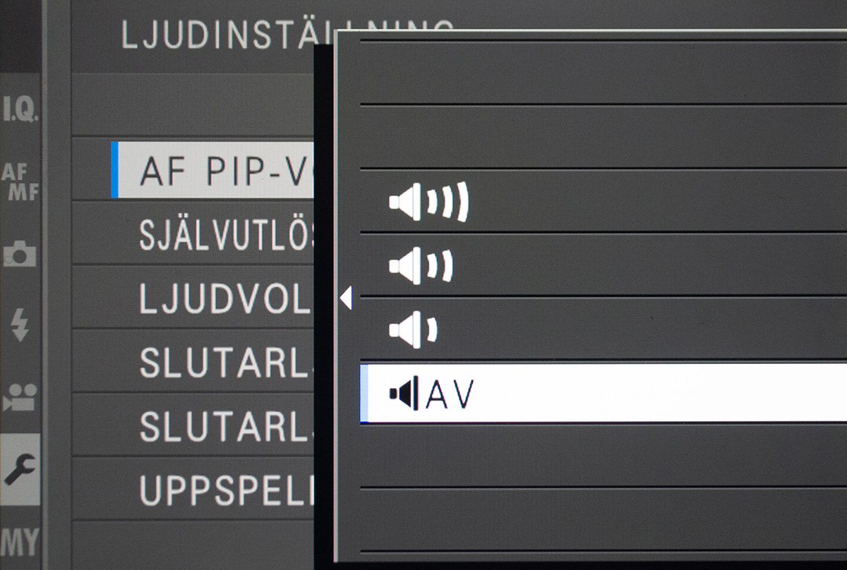 Stäng av ljudsignaler