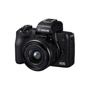 EOS M50 Mark II svart kamerahus + EF-M 15-45/3,5-6,3 IS STM