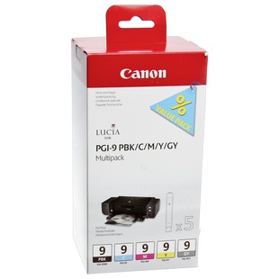 PGI-9 Multi Pack PBK/C/M/Y/GY