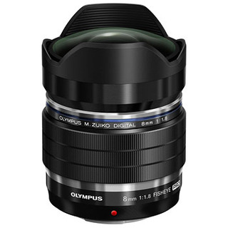 M.Zuiko Digital 8mm f/1,8 PRO Fisheye (för Micro 4/3) (begagnad)