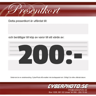 Presentkort 200kr