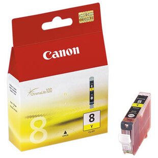 CLI-8Y Bläckbehållare Yellow (till iP6600D / iP5200 / iP4200 / iP4300 / iP5300, mfl.)  