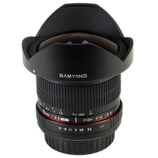 MF 8mm f/3,5 Fisheye CS II DH, för Canon EF-fattning