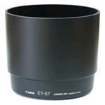 motljusskydd ET-67, passar EF 100/2,8 Macro  