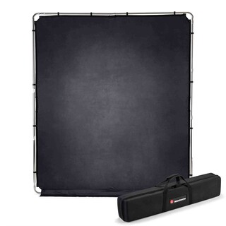 Ezyframe hopfällbar fotobakgrund 2x2.3m, pewter vintage