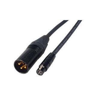 Mikrofonkabel mini-XLR hona till XLR-hane, 40 cm