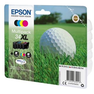 DURABrite Ultra Multipack (4 colors) 34 XL T3476