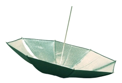 Paraply 85 cm silver