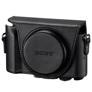 LCJ-HWA beredskapsväska i svart läder till DSC-HX99/WX500 mfl.