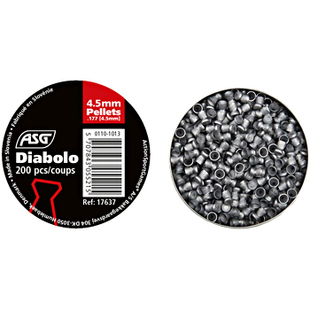 Airgun Pellet Diabolo 4,5mm, 200 pcs.