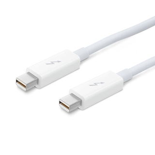 Thunderbolt-kabel ha-ha 2m - Vit
