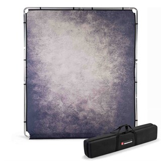 Ezyframe hopfällbar fotobakgrund 2x2.3m, smoke vintage