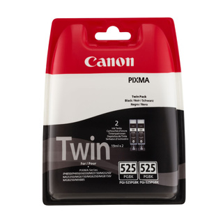 PGI-525 Twin pack ( 2st PGI-525PGBK svart)  Bläckbehållare 