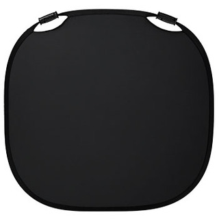 Reflexskärm svart/vit, storlek large (120 cm)