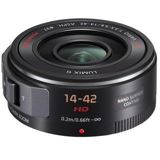 Lumix G X Vario PZ 14-42mm f/3,5-5,6 Asph/Power OIS Svart (för Micro 4/3) 