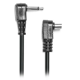 Blixtkabel EL-11120, PC-hankontakt-2,5 mm teleplugg, 20cm 