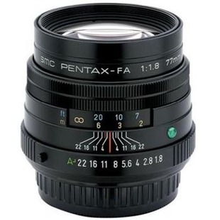 SMC-FA 77mm f/1,8 svart (fullformat)