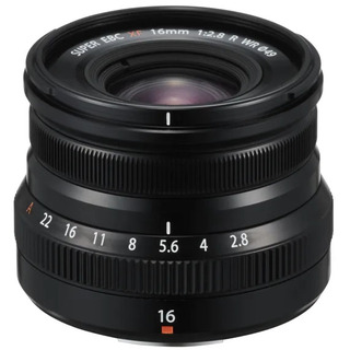 Fujinon XF 16mm f/2,8 R WR svart (begagnad)