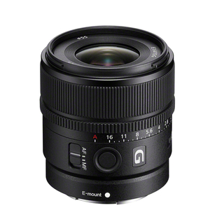 E 15mm f/1,4 G, för E-fattning (APS-C)