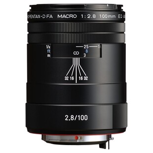 HD D FA 100mm f/2,8 Macro ED AW - Svart (fullformat)