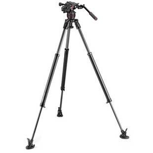 Stativkit Video Nitrotech 608 + 635 Fast Kolfiber