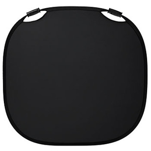 Reflexskärm svart/vit, storlek large (120 cm)