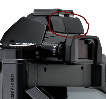 Skyddsplast till E-M5 kamerahus svart 