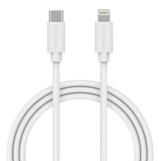 USB-kabel USB-C till Lightning Vit - 1m
