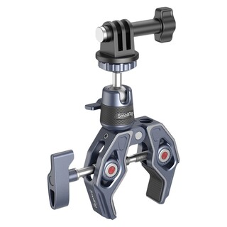 4102 Super Clamp med kulled och fäste för actionkameror