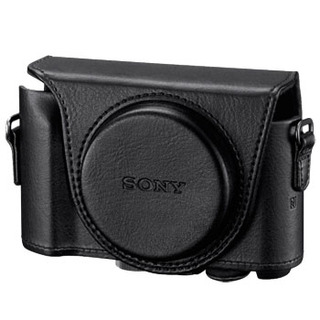 LCJ-HWA beredskapsväska i svart läder till DSC-HX99/WX500 mfl.