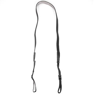 Kamerarem Buffalo 16 mm, svart läder