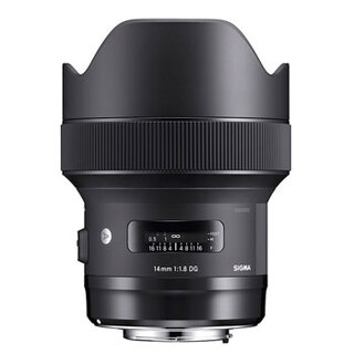 14mm f/1,8 DG HSM Art för Sony E-fattning (fullformat) (begagnad)