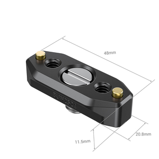 2521 Nato rail 48 mm med Arri locating screw