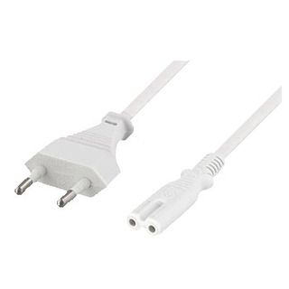 vit ojordad apparatsladd 2m