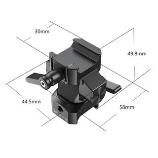 2385 swivel & tilt mount med Nato clamp (both sides)