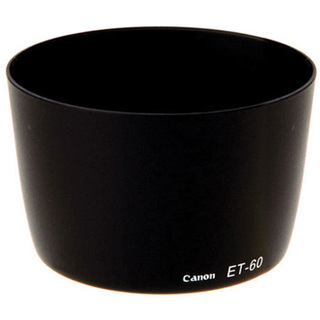 motljusskydd ET-60 till Canon EF-S 55-250/4-5,6 IS och EF 75-300 III