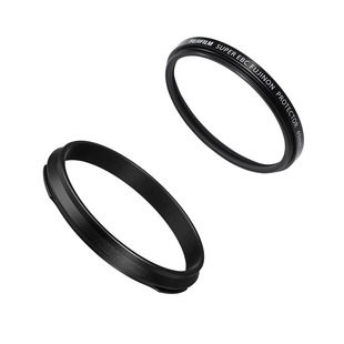 Väderskydds-kit med filteradapter och skyddsfilter till X100V, svart