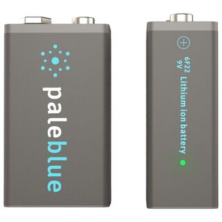 uppladdningsbara Li-Ion 9V batterier - 2-pack