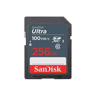 SDXC 256GB Ultra, UHS-I, Class 10, 100MB/S